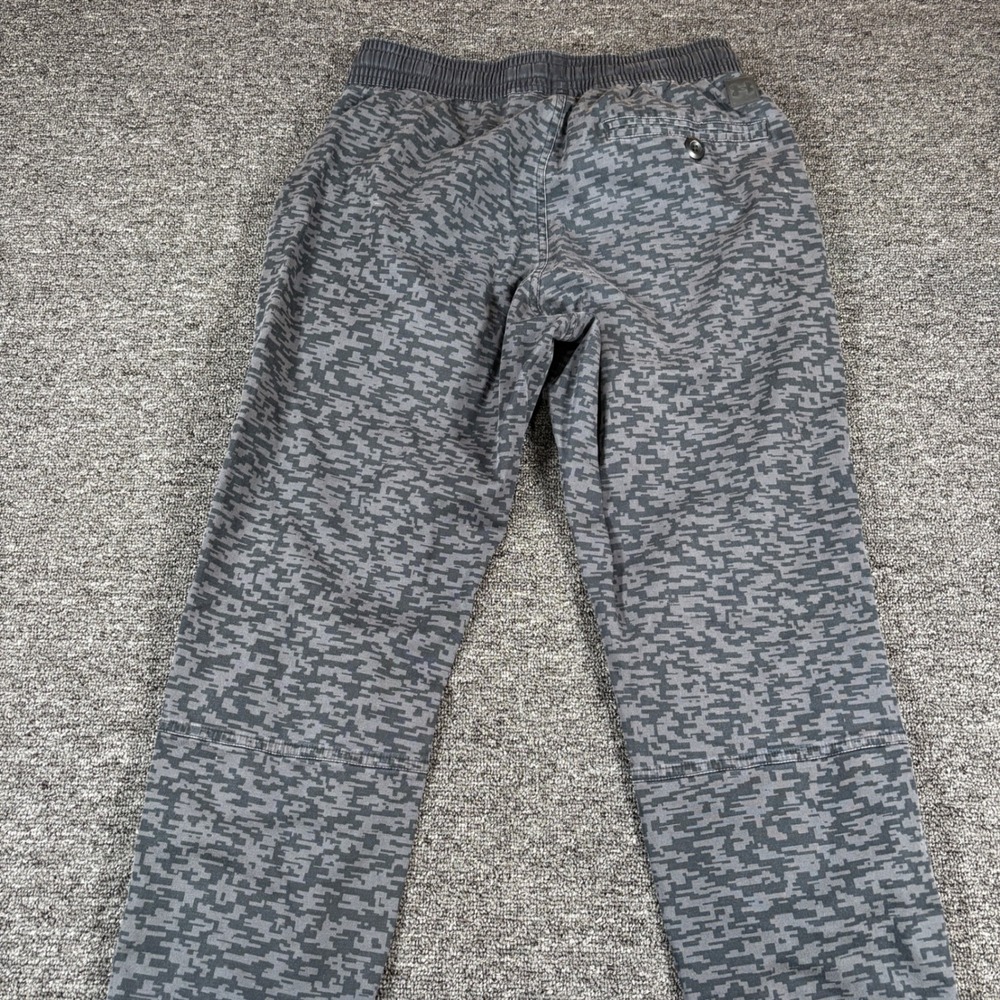 Under Armour Joggers Mens Small Gray Digital Camo ColdGear Fitted Sweatpants - Picture 8 of 9